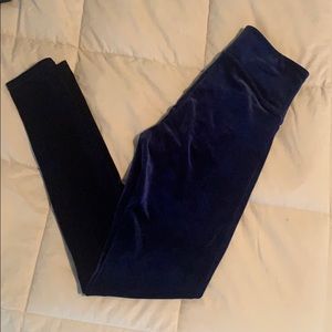 Spanx Velvet Leggings